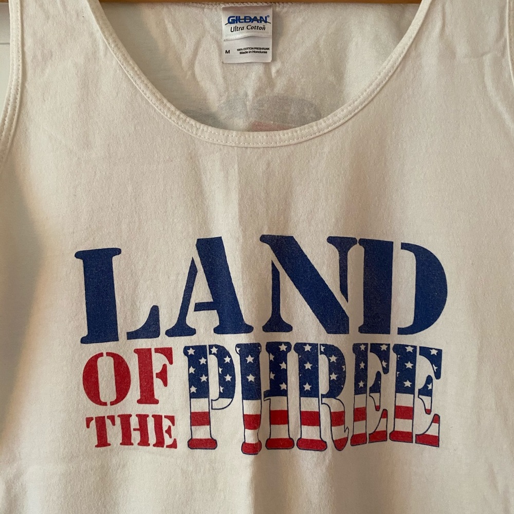 Land of the Phree T-shirt / Vintage Pi Phi Vote